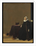 Portrait of a Woman with a Dog, c. 1635 by Hendrik Gerritsz. Pot