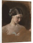 Portrait of a Woman, c. 1889-1899 by Jean-Baptiste-Antoine-Emile Béranger