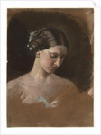 Portrait of a Woman, c. 1889-1899 by Jean-Baptiste-Antoine-Emile Béranger