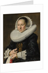 Portrait of a Woman, probably Aeltje Dircksdr. Pater, 1638 by Frans Hals