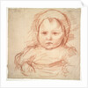Portrait of an Infant, 1800s-1900s by Henri Cros