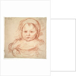 Portrait of an Infant, 1800s-1900s by Henri Cros