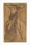 Portrait of Aristride Maillol, c. 1890 by József Rippl-Ronai