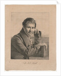 Portrait of Dr. F. E. Pohl, 1825 by Franz Kadlich