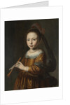 Portrait of Elizabeth Spiegel, 1639 by Dirck Dircksz. Santvoort