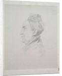 Portrait of Madame Kemp in Profile by Alphonse Legros