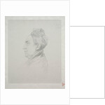 Portrait of Madame Kemp in Profile by Alphonse Legros