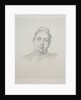 Portrait of Madame Kemp, Front View by Alphonse Legros