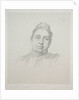 Portrait of Madame Kemp, Front View by Alphonse Legros