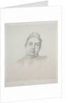Portrait of Madame Kemp, Front View by Alphonse Legros