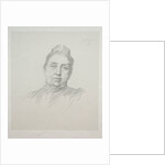 Portrait of Madame Kemp, Front View by Alphonse Legros