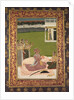 Portrait of Maharaja Savant Singh with Consort, Bani Thani, mid-1700s by Nihal Chand (attributed to)