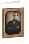 Portrait of Man Leaning Away from Camera, late 1840s by Unidentified Photographer