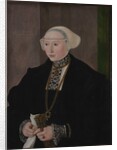 Portrait of Maria Kitscher, Frau von Freyberg, 1545 by Hans Mielich
