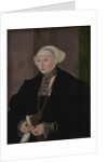 Portrait of Maria Kitscher, Frau von Freyberg, 1545 by Hans Mielich