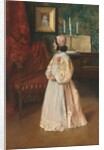 Portrait of My Daughter Alice, c. 1895 by William Merritt Chase