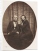 Portrait of the Actor Pierre Bocage and Friend, c. 1860 by Eugène Colliau