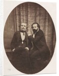 Portrait of the Actor Pierre Bocage and Friend, c. 1860 by Eugène Colliau