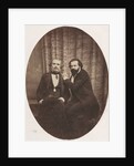 Portrait of the Actor Pierre Bocage and Friend, c. 1860 by Eugène Colliau
