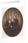 Portrait of the Actor Pierre Bocage and Friend, c. 1860 by Eugène Colliau