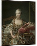 Portrait of the Marquise dAguirandes, 1759 by François Hubert Drouais