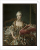 Portrait of the Marquise dAguirandes, 1759 by François Hubert Drouais