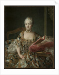 Portrait of the Marquise dAguirandes, 1759 by François Hubert Drouais