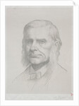Portrait of Thomas Huxley by Alphonse Legros