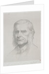 Portrait of Thomas Huxley by Alphonse Legros