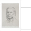 Portrait of Thomas Huxley by Alphonse Legros