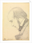 Portrait of William Michael Rossetti, c. 1853 by Christina Georgina Rossetti