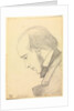 Portrait of William Michael Rossetti, c. 1853 by Christina Georgina Rossetti