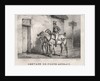 Postal Horses, 1823 by Horace Vernet