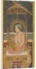Posthumous portrait of Emperor Jahangir under a canopy; Calligraphy, c. 1650 by Unknown