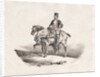 Postman or Two Harnessed Horses, 1823 by Théodore Géricault; Gihaut