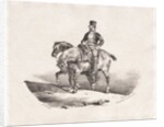 Postman or Two Harnessed Horses, 1823 by Théodore Géricault; Gihaut
