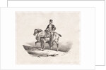 Postman or Two Harnessed Horses, 1823 by Théodore Géricault; Gihaut