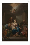 Presentation Sketch for 'The Holy Family with Saints Anne, Joachim, and John the Baptist'…, c. 172 by Francesco Trevisani