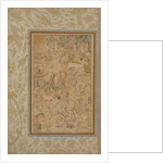 Princes hunting in a rocky landscape, c. 1580-85; borders added c. 1700s by Unknown