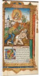 Printed Book of Hours: fol, 78r, Job, 1510 by Guillaume Le Rouge