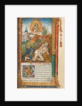 Printed Book of Hours: fol, 78r, Job, 1510 by Guillaume Le Rouge