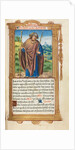 Printed Book of Hours: fol. 100r, St. James the Greater, 1510 by Guillaume Le Rouge