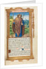Printed Book of Hours: fol. 100r, St. James the Greater, 1510 by Guillaume Le Rouge