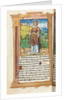 Printed Book of Hours: fol. 100v, St. Stephen, 1510 by Guillaume Le Rouge
