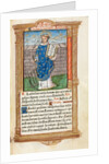 Printed Book of Hours: fol. 101r, St. Lawrence, 1510 by Guillaume Le Rouge
