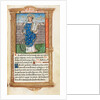 Printed Book of Hours: fol. 101r, St. Lawrence, 1510 by Guillaume Le Rouge