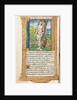 Printed Book of Hours: fol. 102v, St. Sebastian, 1510 by Guillaume Le Rouge