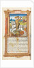 Printed Book of Hours: fol. 103v, St. George Slaying the Dragon, 1510 by Guillaume Le Rouge