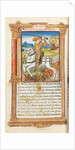 Printed Book of Hours: fol. 103v, St. George Slaying the Dragon, 1510 by Guillaume Le Rouge