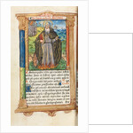Printed Book of Hours: fol. 104v, St. Anthony Abbot, 1510 by Guillaume Le Rouge